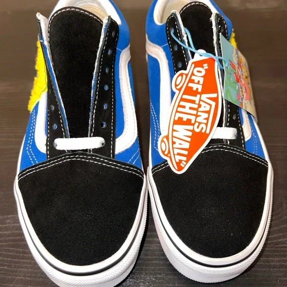 Vans X Spongebob Squarepants Old Skool Sneakers Size 6 - Picture 4 of 14